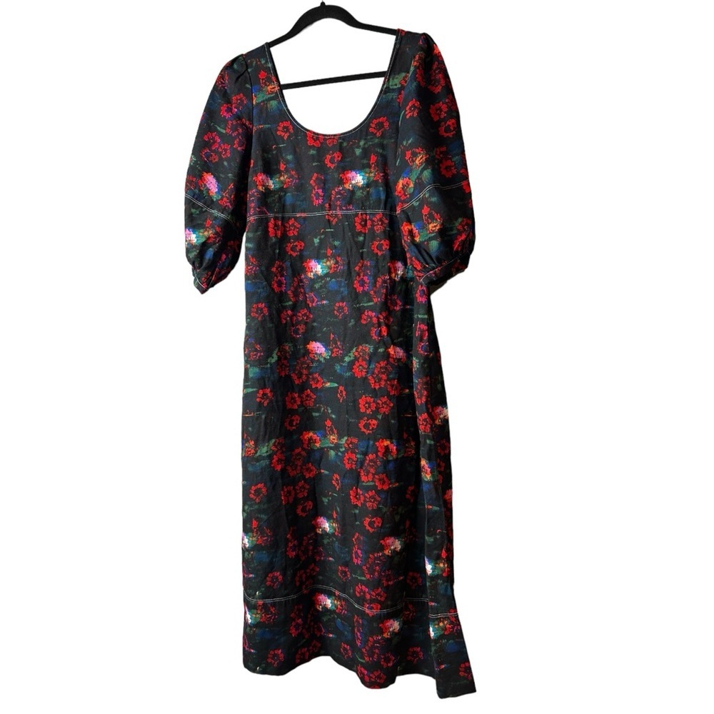 Rachel Comey X Target Kodak Red Floral Dress w/Pockets Size 8